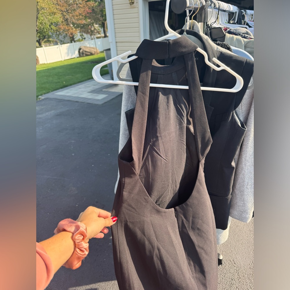 Likely black gown